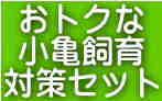 おトクな 小亀飼育 対策セット